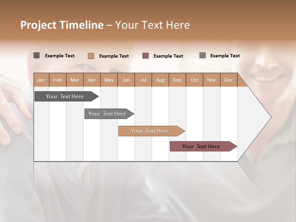 Pink Petals Angel PowerPoint Template
