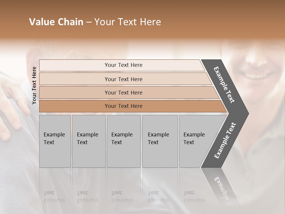 Pink Petals Angel PowerPoint Template