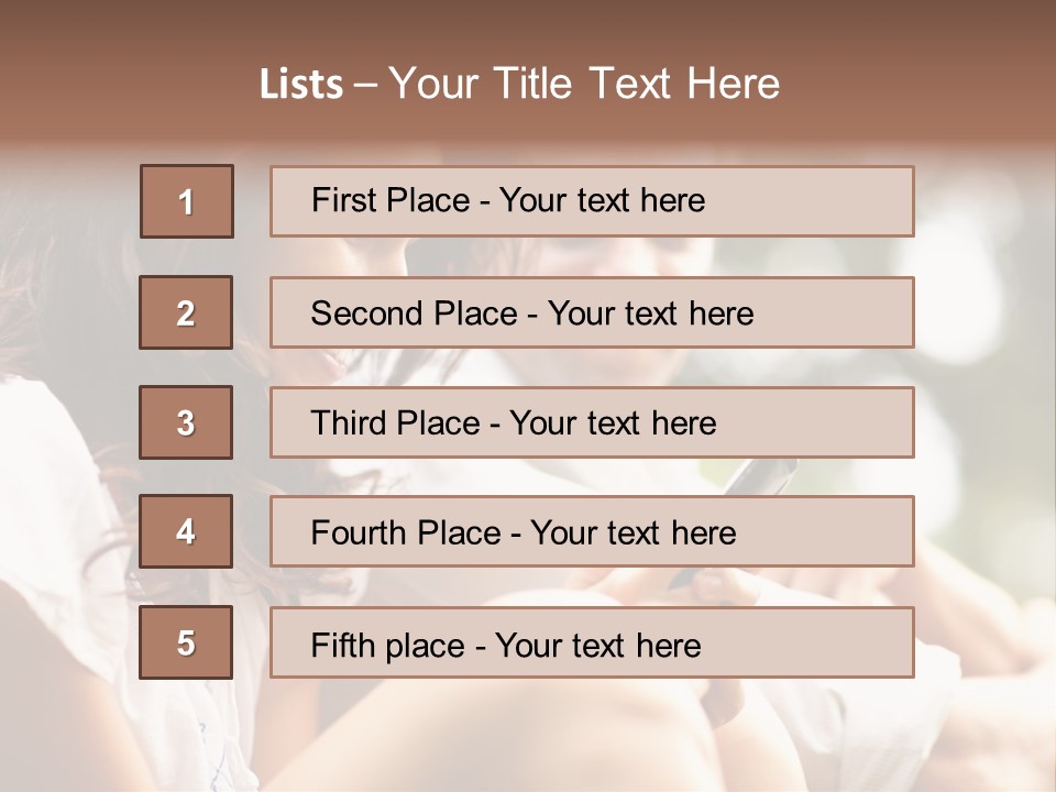 Daughter Female Student PowerPoint Template