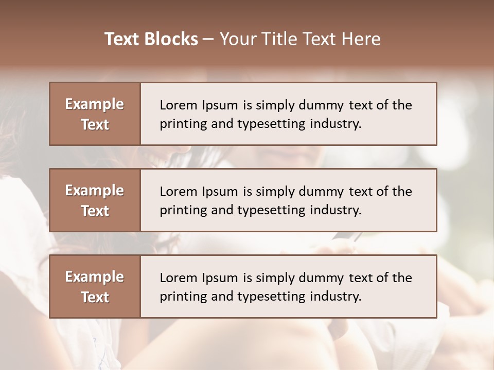 Daughter Female Student PowerPoint Template