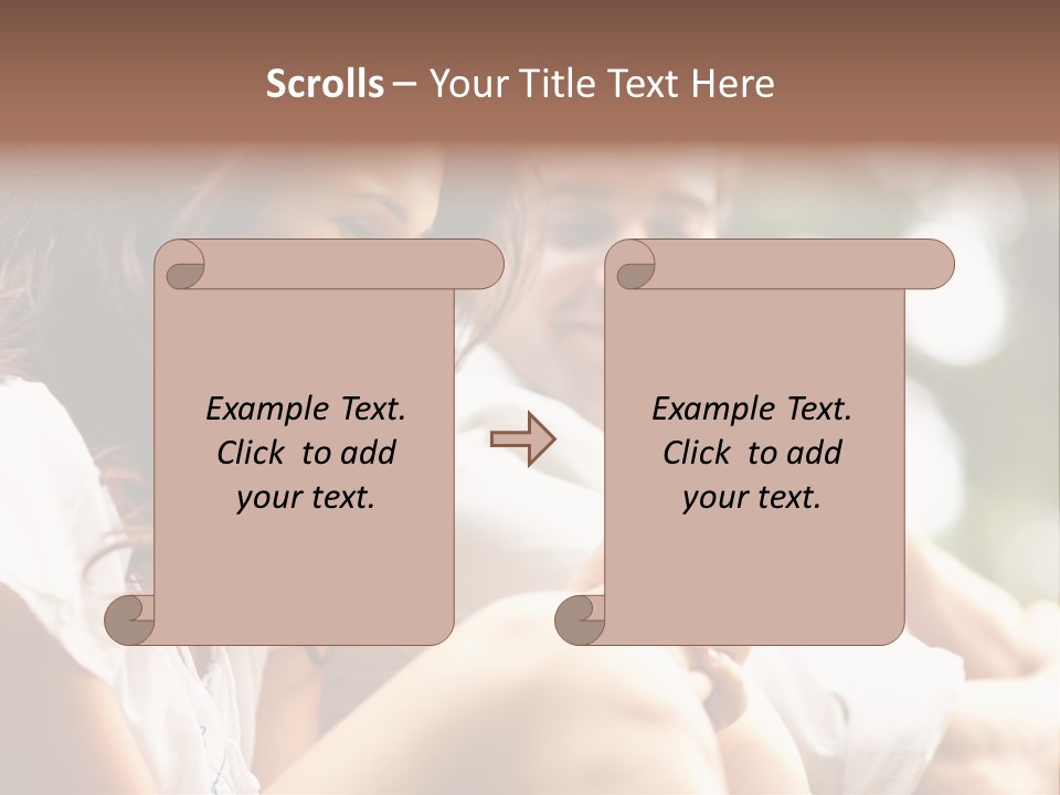 Daughter Female Student PowerPoint Template