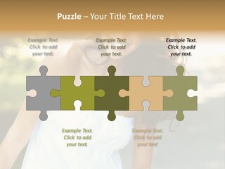 Fitness Beauty Stretch PowerPoint Template