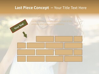 Fitness Beauty Stretch PowerPoint Template