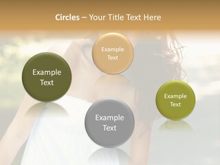 Fitness Beauty Stretch PowerPoint Template