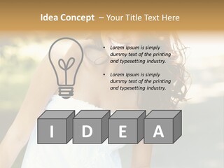 Fitness Beauty Stretch PowerPoint Template