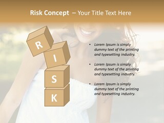Fitness Beauty Stretch PowerPoint Template