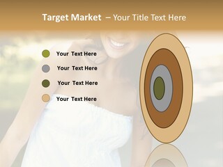 Fitness Beauty Stretch PowerPoint Template