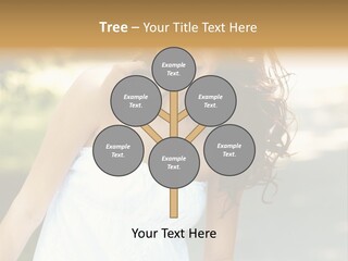 Fitness Beauty Stretch PowerPoint Template