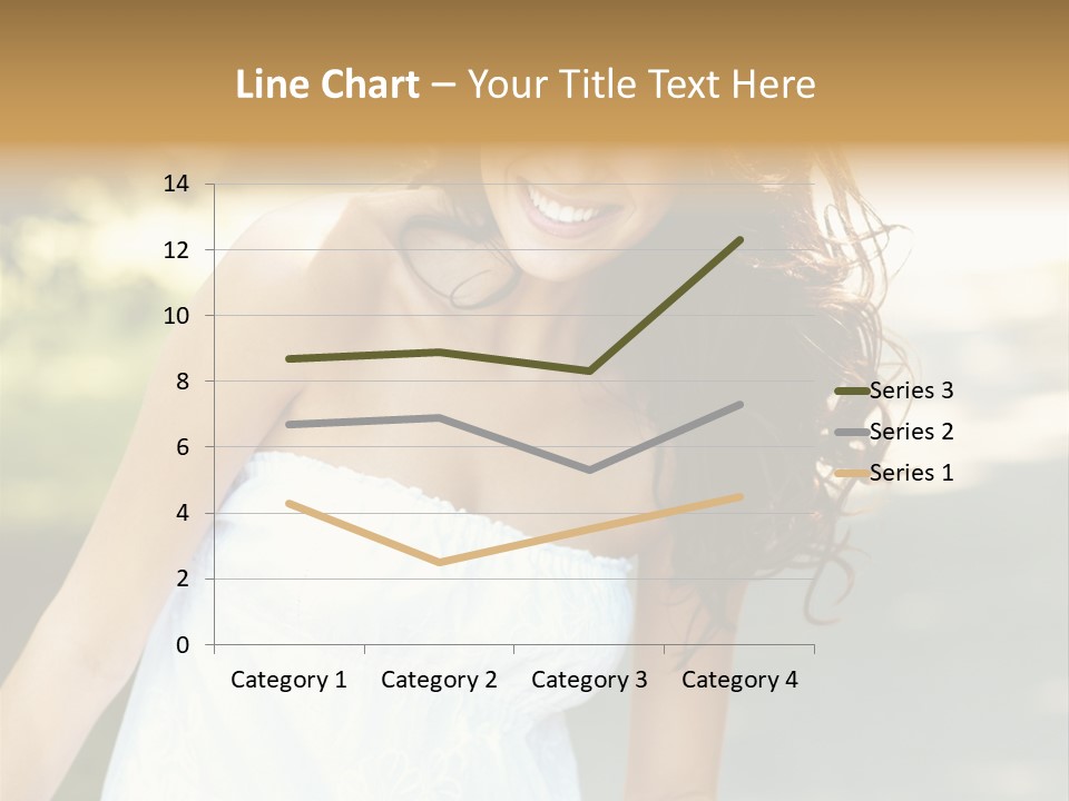 Fitness Beauty Stretch PowerPoint Template