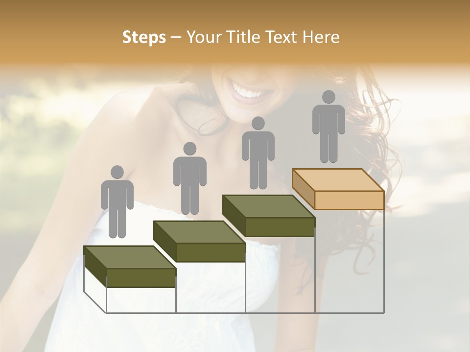 Fitness Beauty Stretch PowerPoint Template