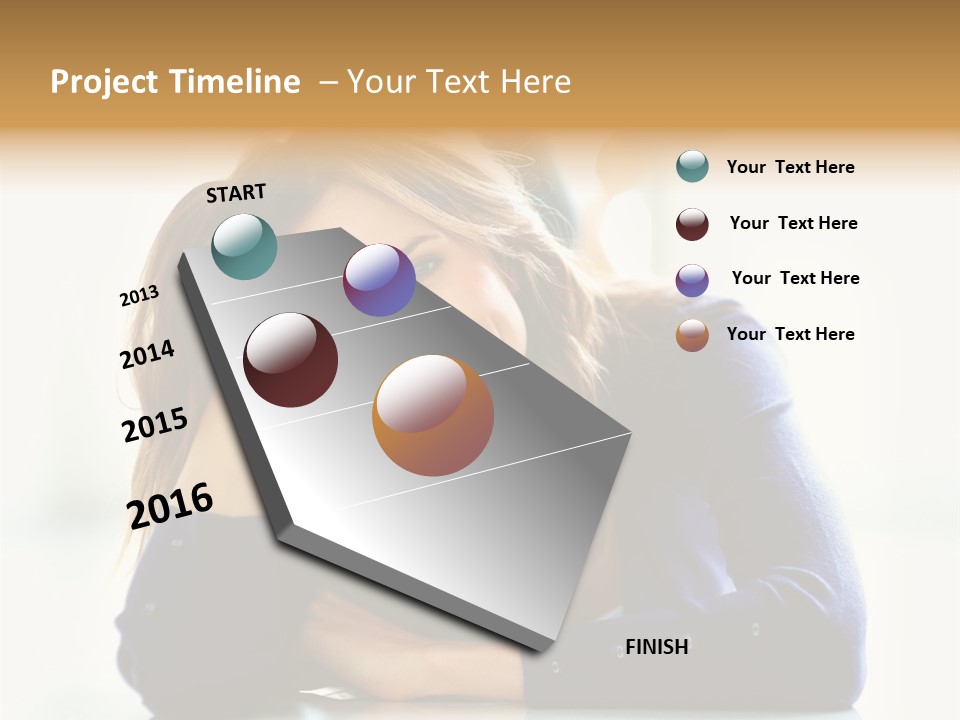 Workout Stretch Trainer PowerPoint Template