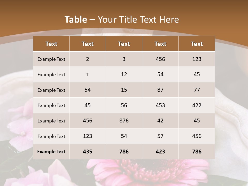 Pink Petals Angel PowerPoint Template