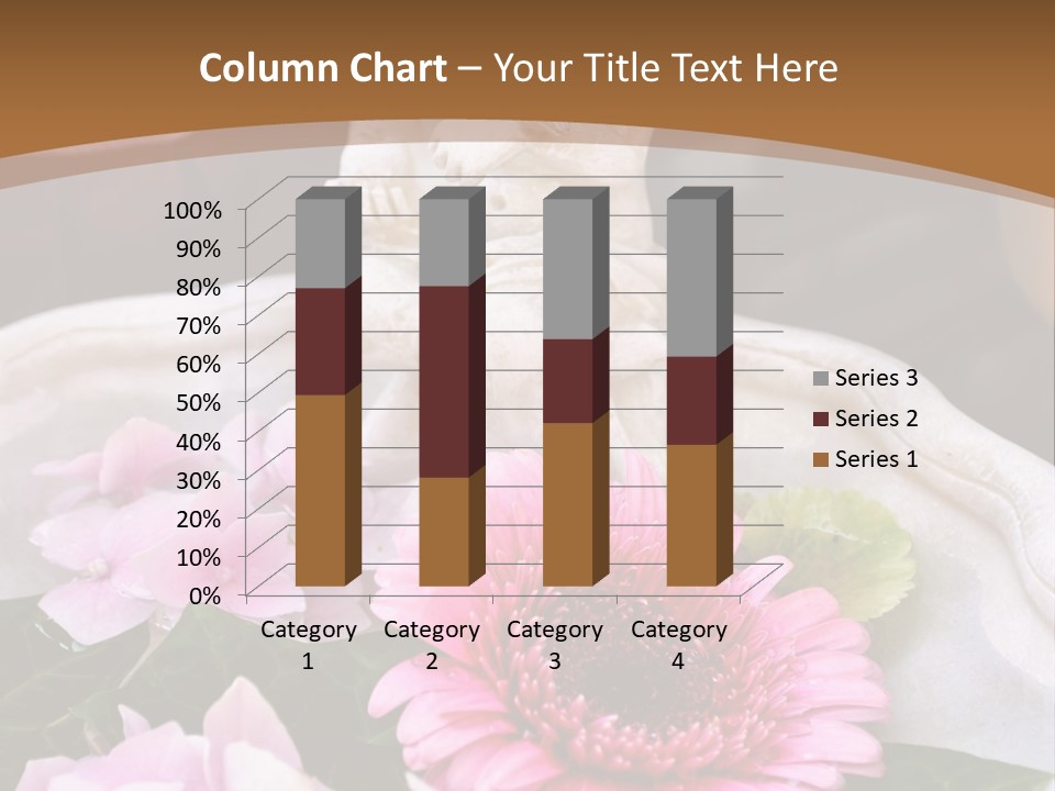 Pink Petals Angel PowerPoint Template