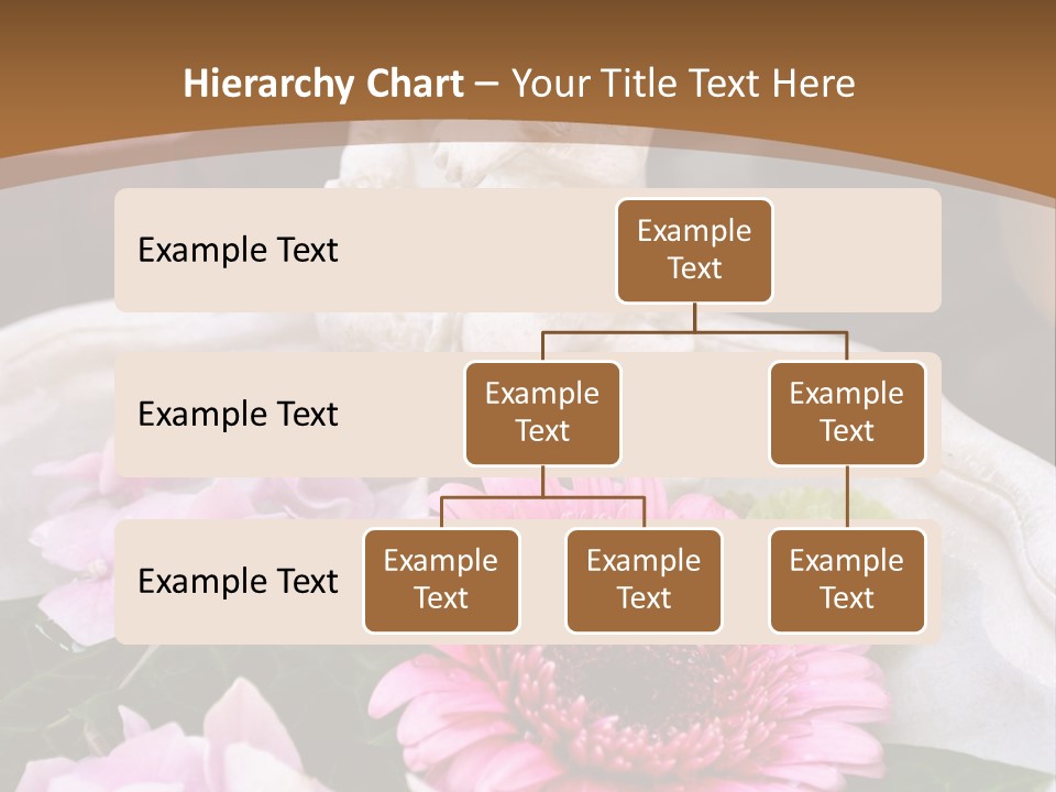 Pink Petals Angel PowerPoint Template