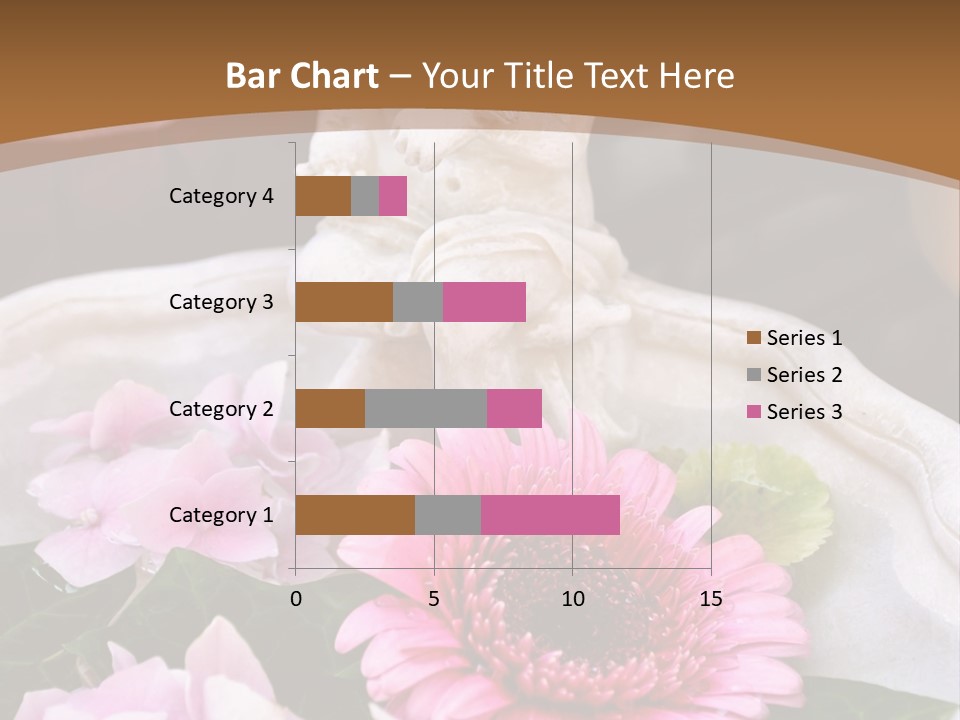 Pink Petals Angel PowerPoint Template