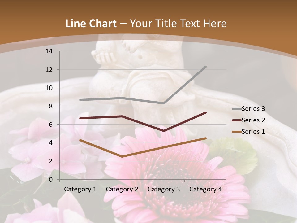 Pink Petals Angel PowerPoint Template