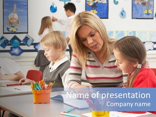 Year Old Inside Teacher PowerPoint Template