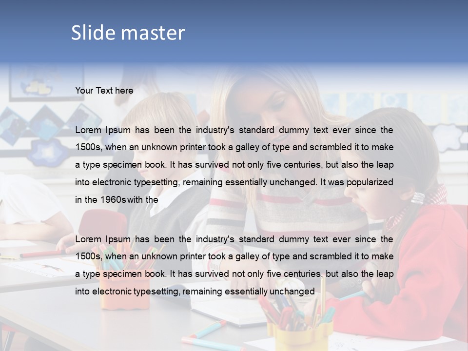Year Old Inside Teacher PowerPoint Template