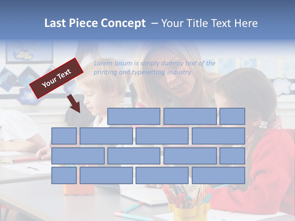 Year Old Inside Teacher PowerPoint Template