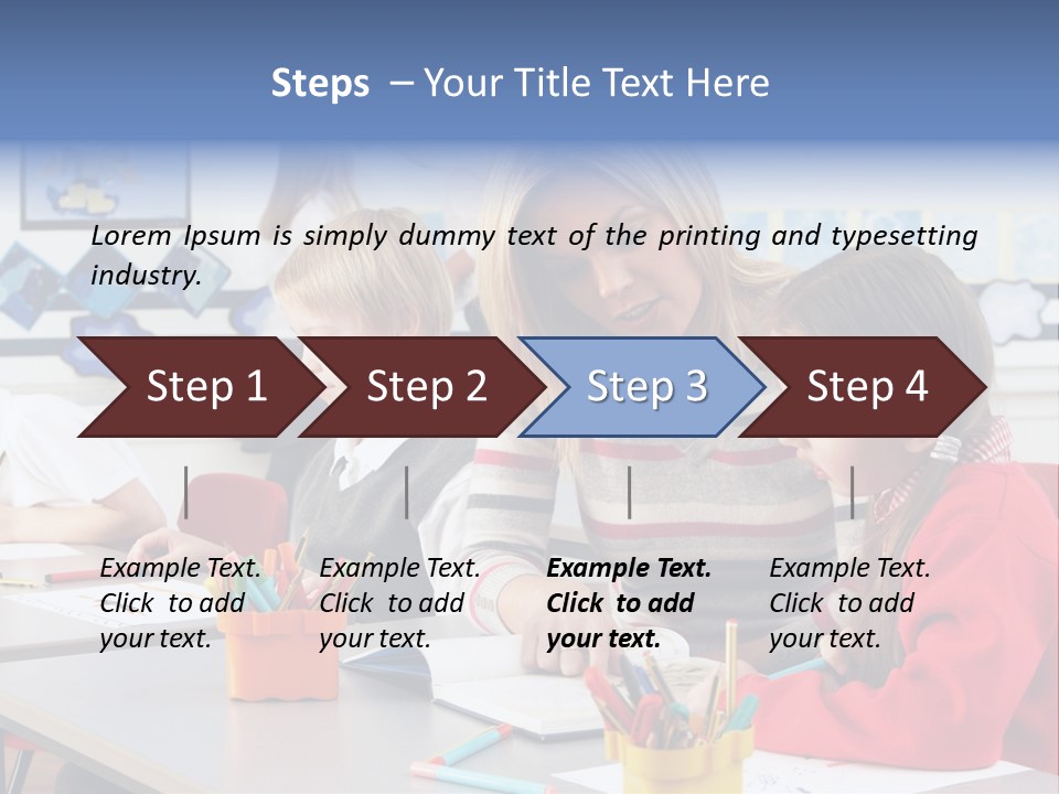 Year Old Inside Teacher PowerPoint Template
