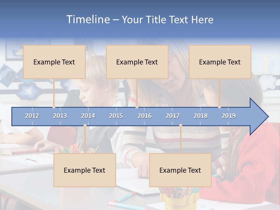 Year Old Inside Teacher PowerPoint Template
