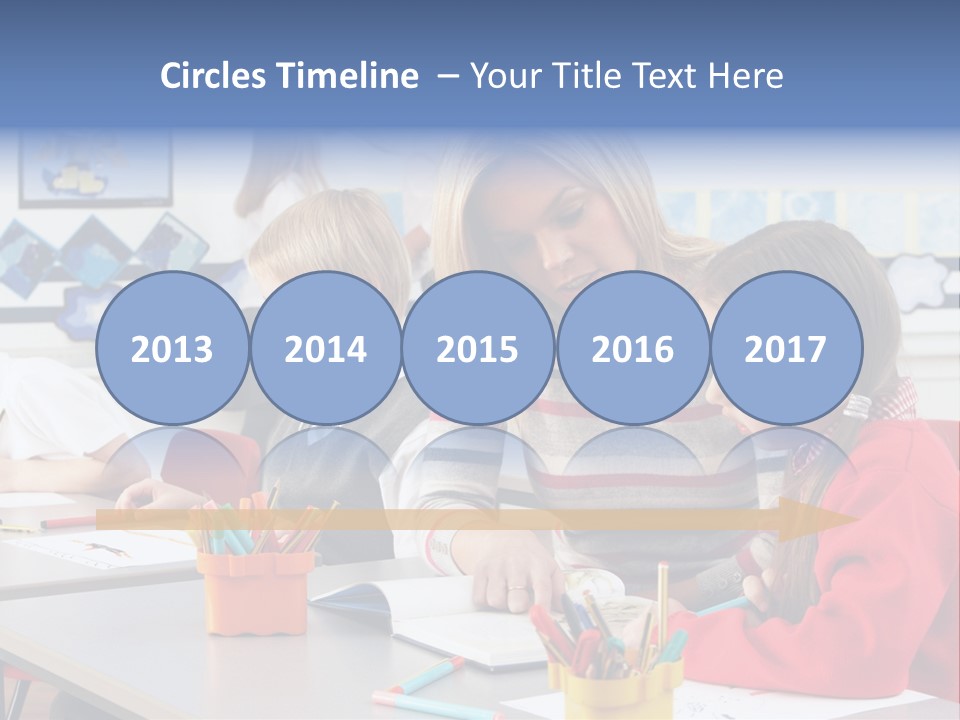 Year Old Inside Teacher PowerPoint Template