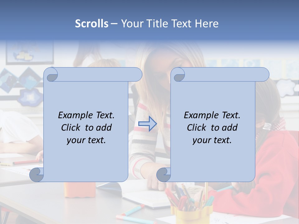 Year Old Inside Teacher PowerPoint Template