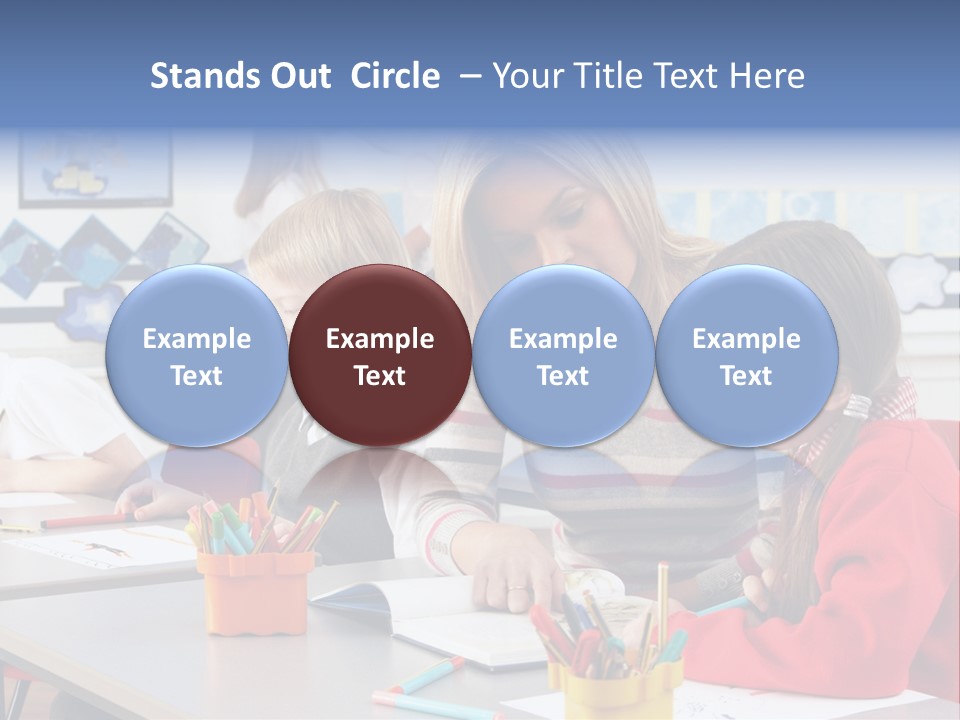 Year Old Inside Teacher PowerPoint Template