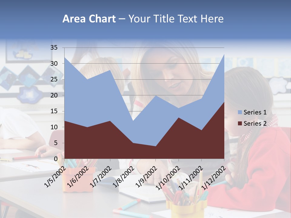 Year Old Inside Teacher PowerPoint Template
