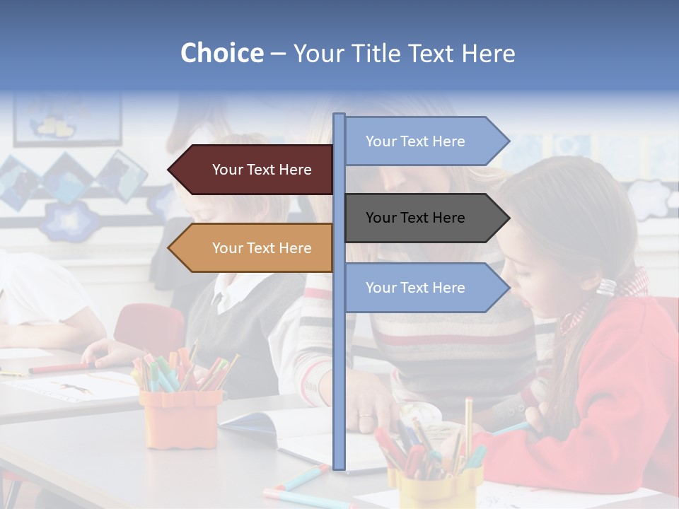 Year Old Inside Teacher PowerPoint Template