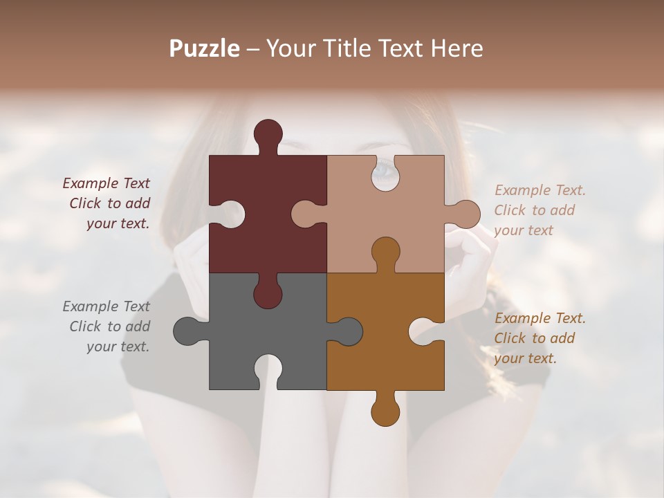 Daughter Female Student PowerPoint Template