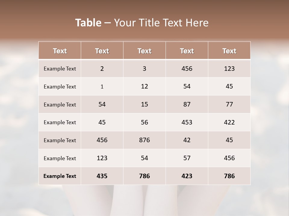 Daughter Female Student PowerPoint Template