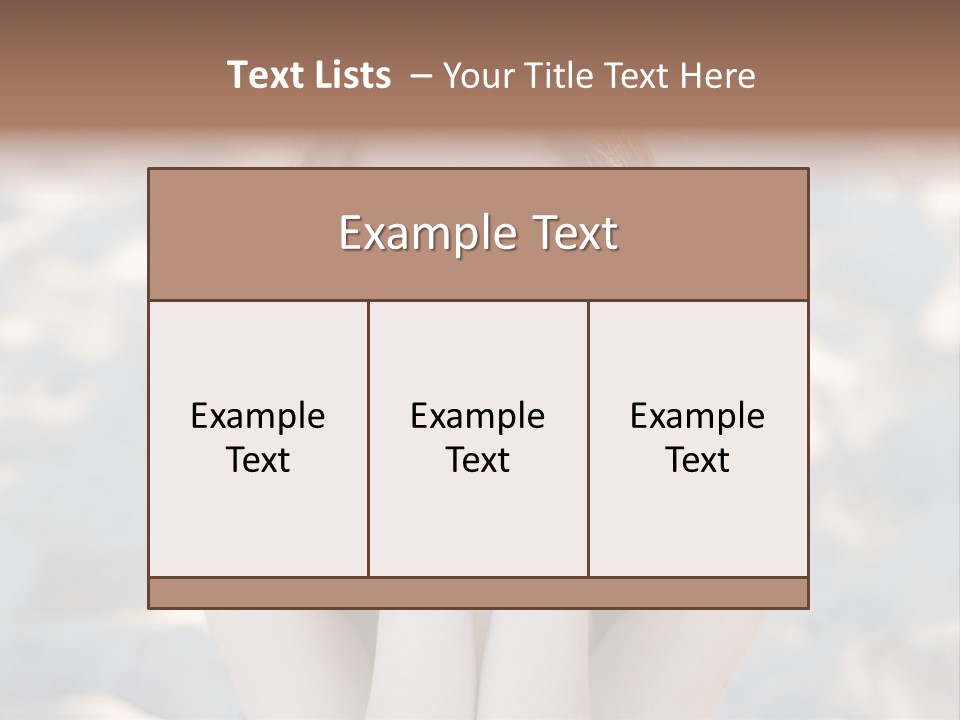 Daughter Female Student PowerPoint Template