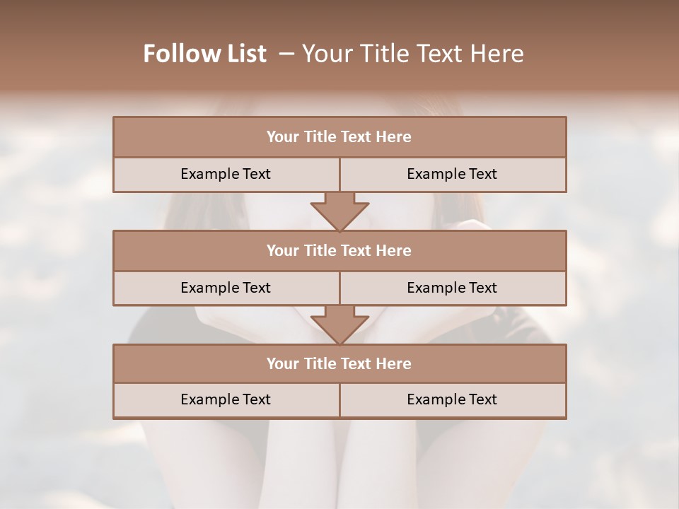 Daughter Female Student PowerPoint Template