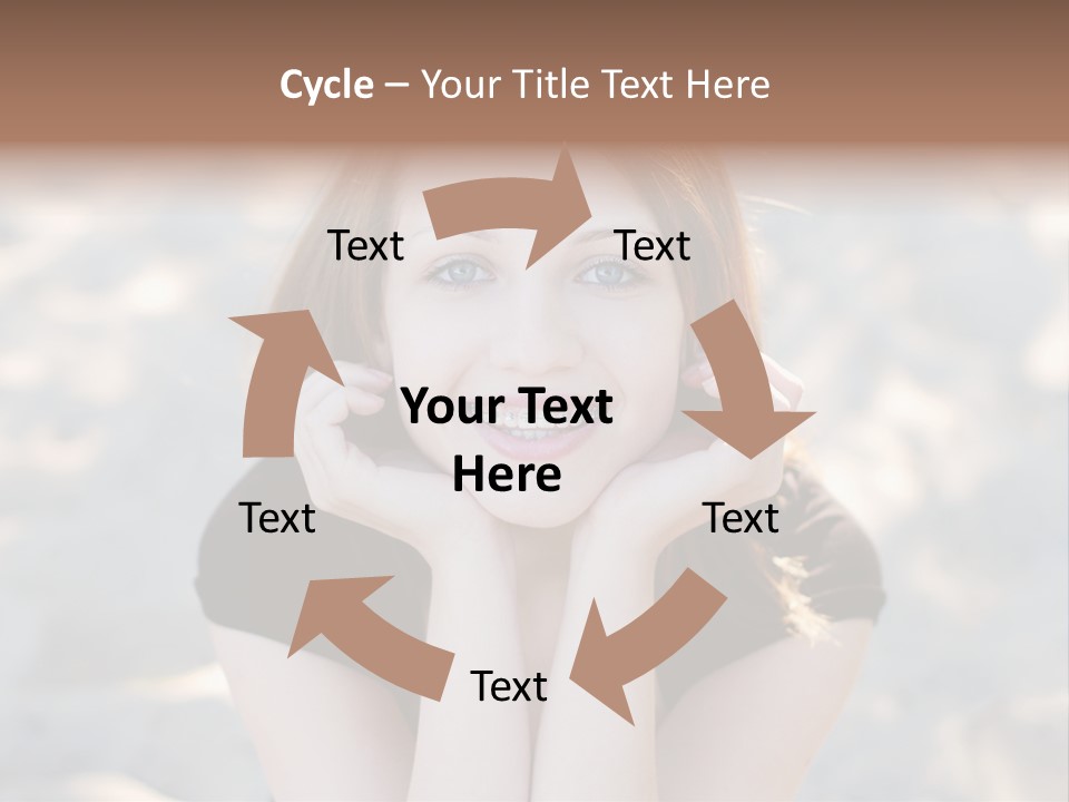 Daughter Female Student PowerPoint Template