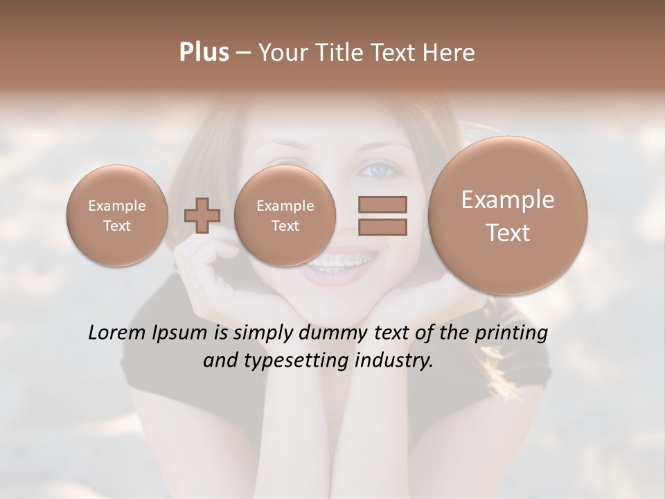 Daughter Female Student PowerPoint Template