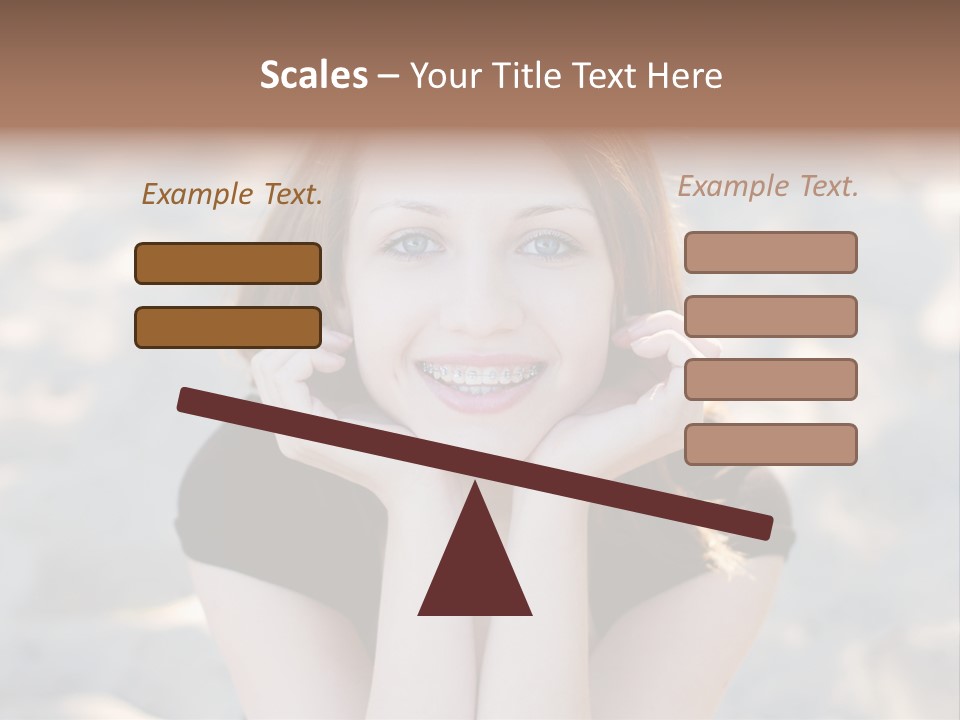 Daughter Female Student PowerPoint Template