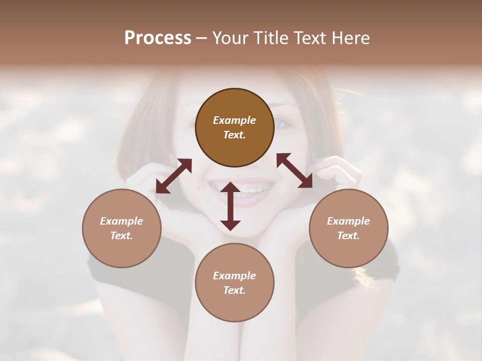 Daughter Female Student PowerPoint Template