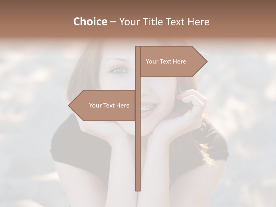 Daughter Female Student PowerPoint Template