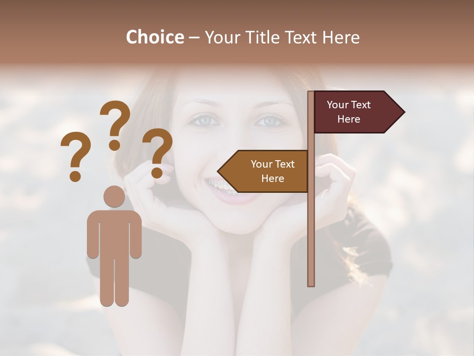 Daughter Female Student PowerPoint Template