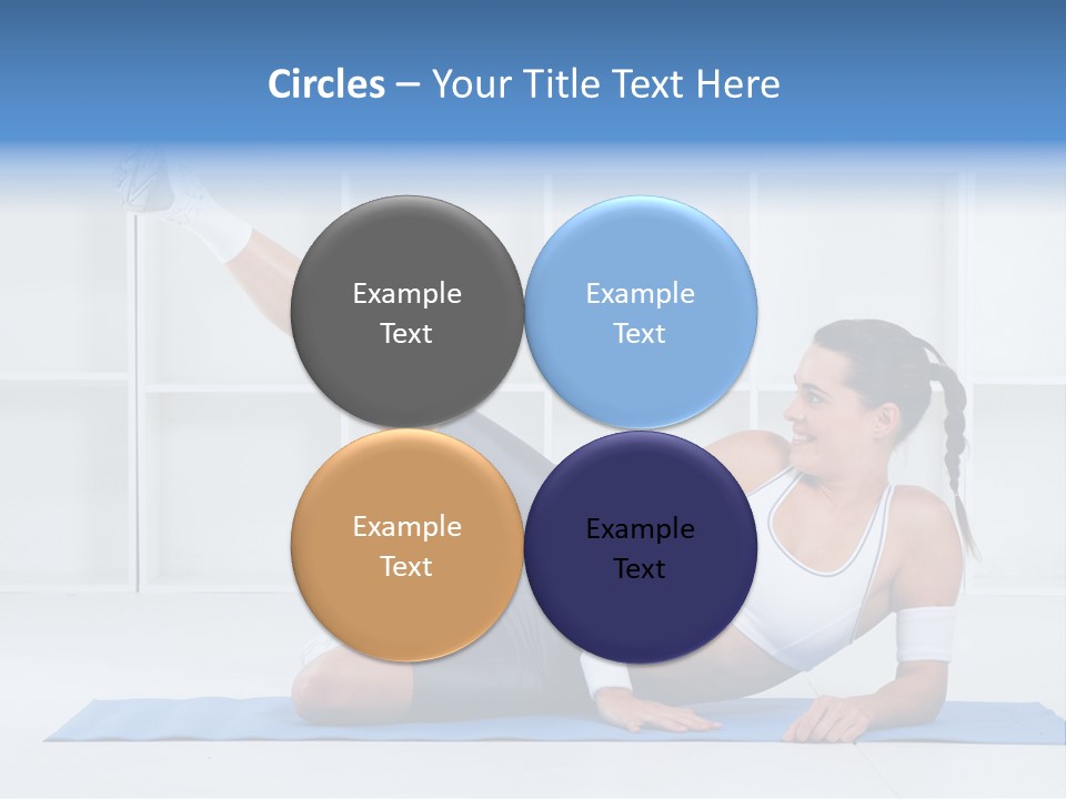 Workout Stretch Trainer PowerPoint Template