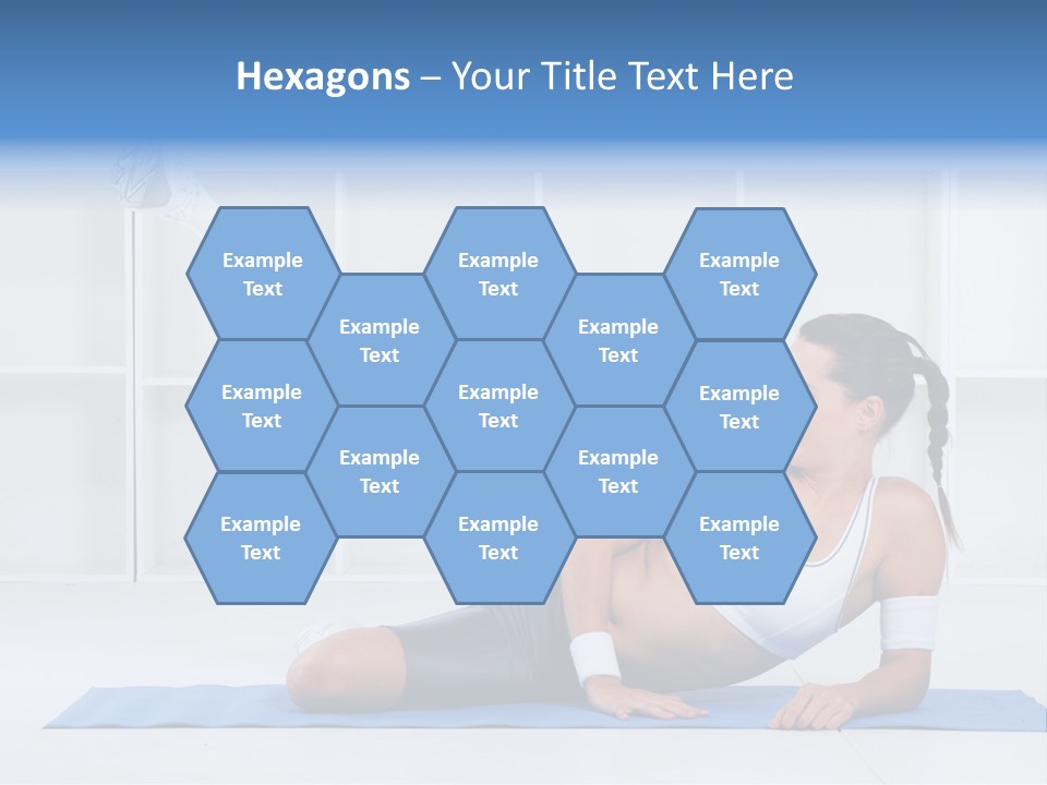 Workout Stretch Trainer PowerPoint Template