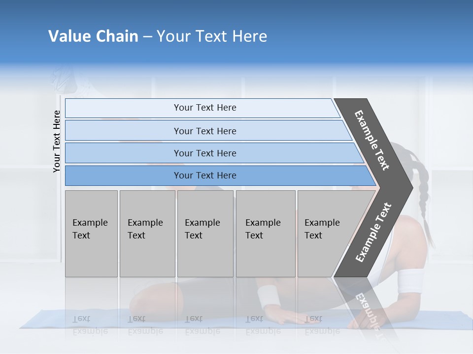 Workout Stretch Trainer PowerPoint Template