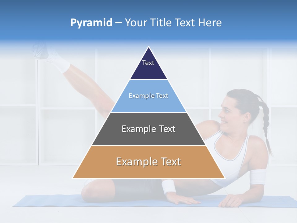 Workout Stretch Trainer PowerPoint Template