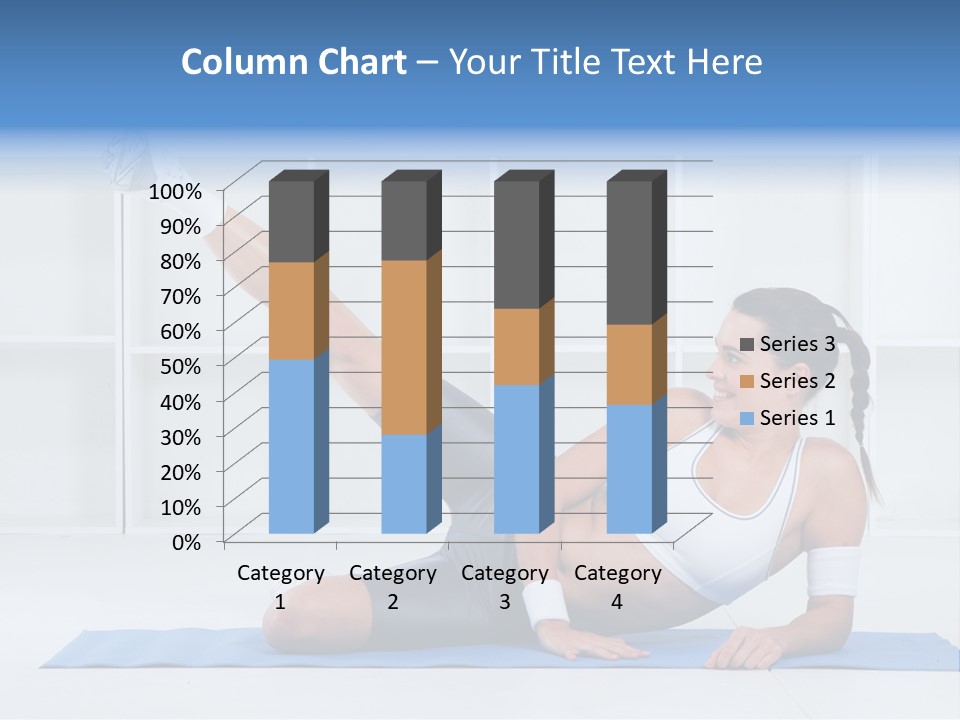 Workout Stretch Trainer PowerPoint Template