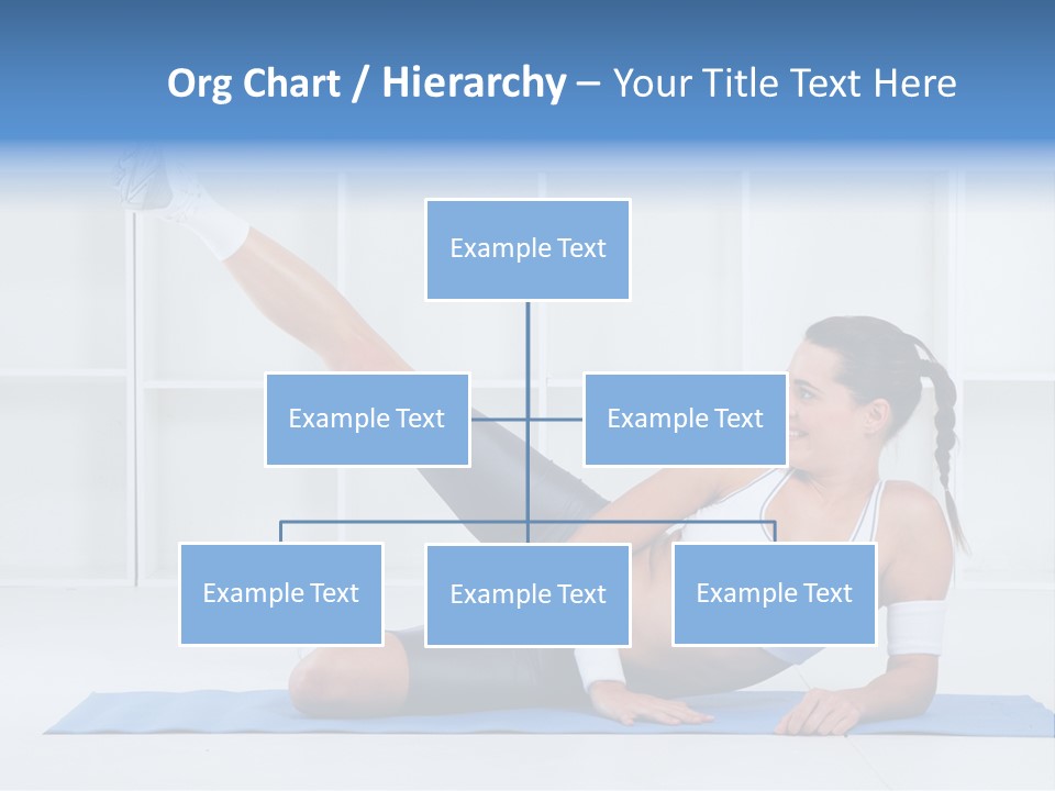 Workout Stretch Trainer PowerPoint Template