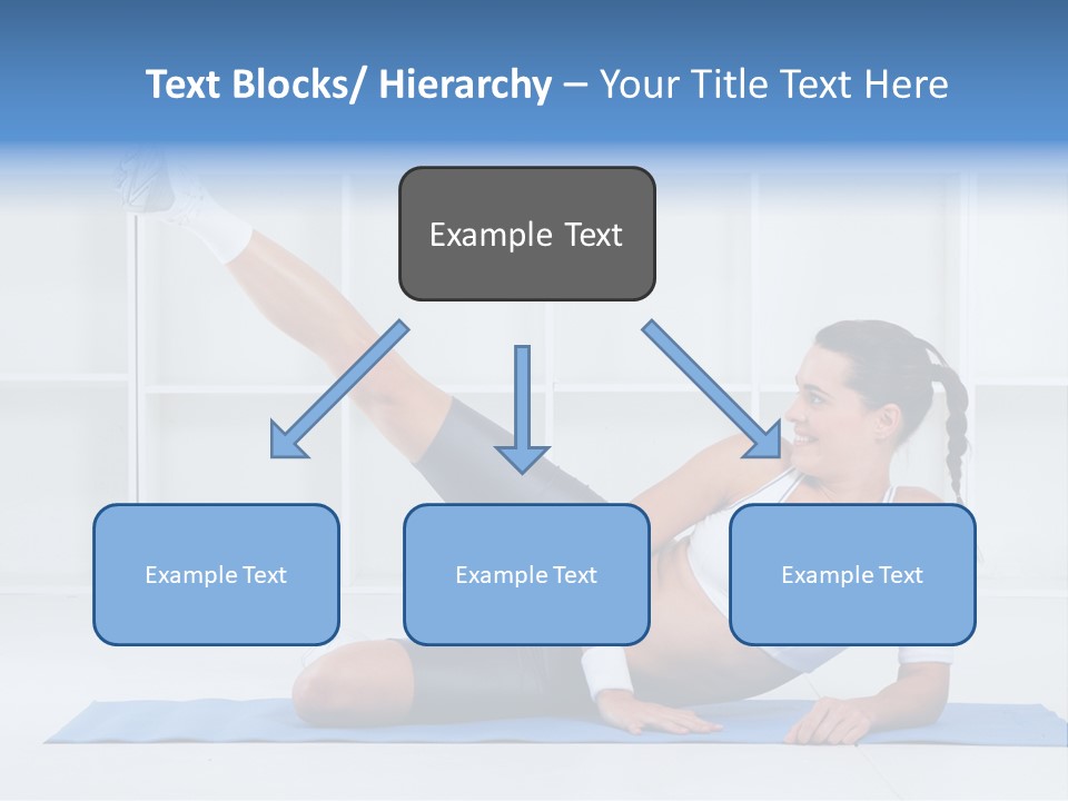 Workout Stretch Trainer PowerPoint Template