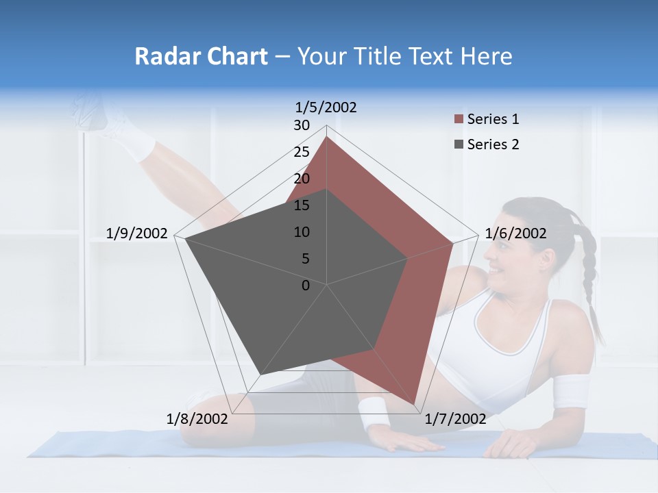 Workout Stretch Trainer PowerPoint Template