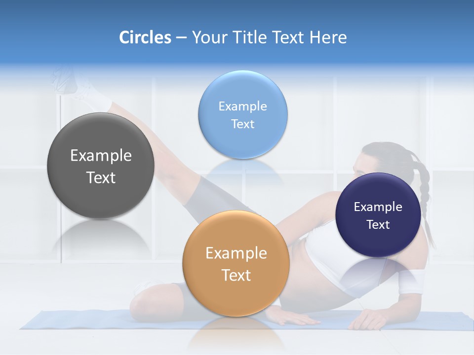 Workout Stretch Trainer PowerPoint Template