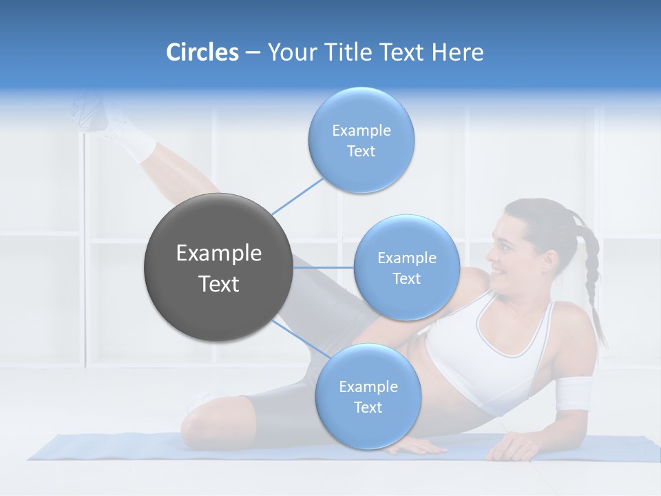 Workout Stretch Trainer PowerPoint Template
